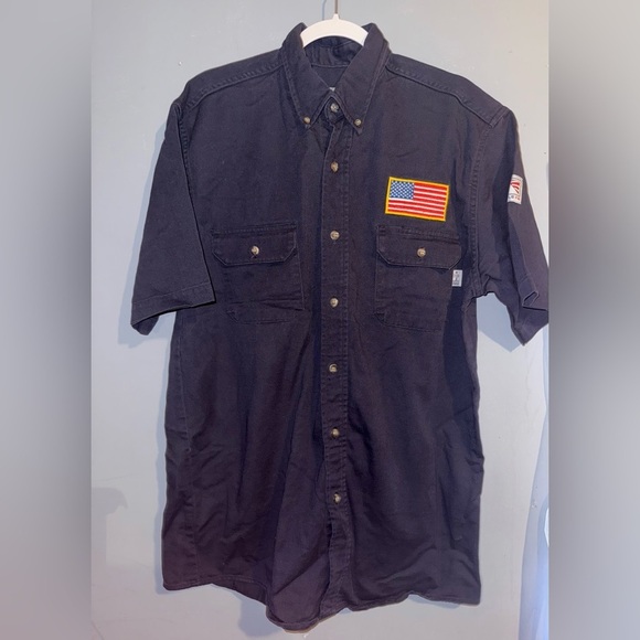 Men's Fire Resistant (FR) Work Shirt - Picture 1 of 3